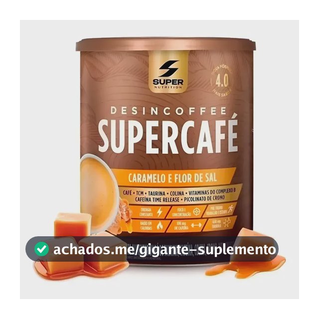 Desincoffee Supercafé Desinchá (220g) Caramelo E Flor De Sal Caramelo E Flor De Sal