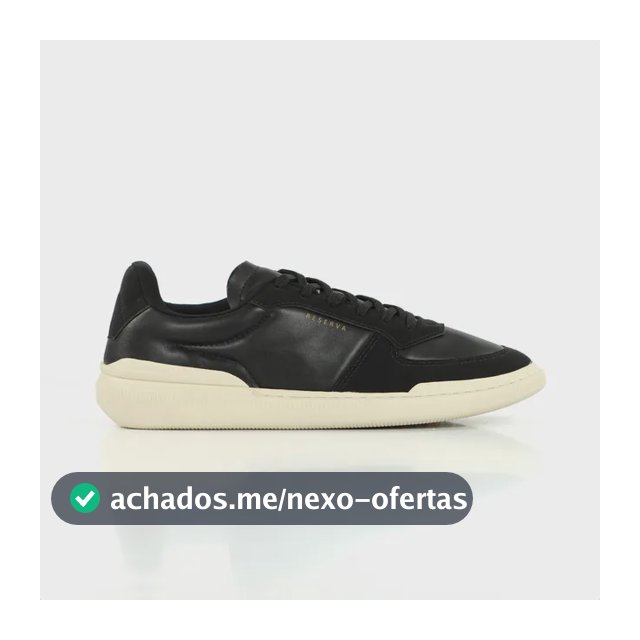 Tênis Reserva Go Horizon Social Casual Elegante Trabalho Preto 38 Br