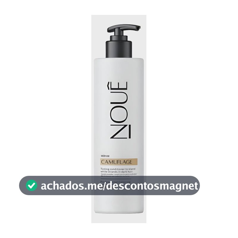 Tonalizante Capilar Nouê Camuflage Medium 140ml Castanho 4 Castanho