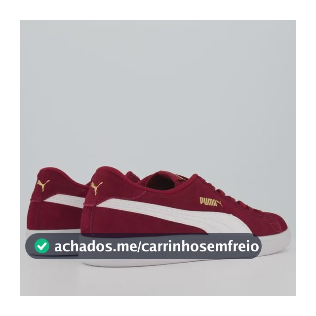 Tênis Puma Smash V2 Bdp Vermelho