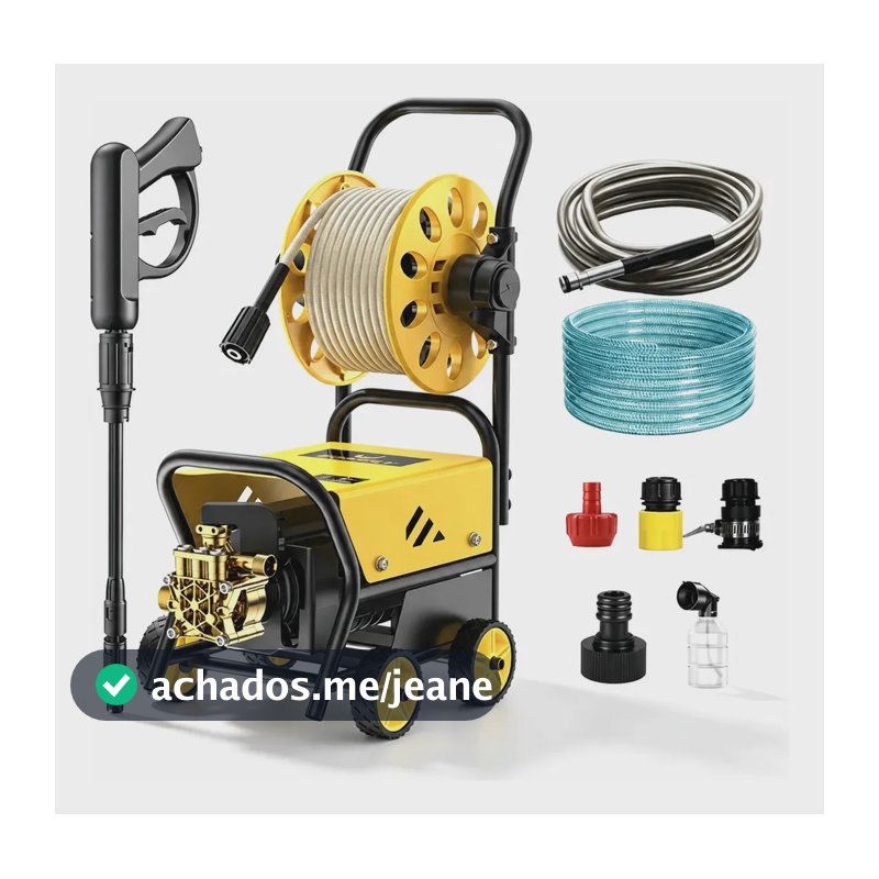 Soarfly Lavadora De Alta Pressão Portátil 12 L/min 2800 W Amarelo 220v 60hz