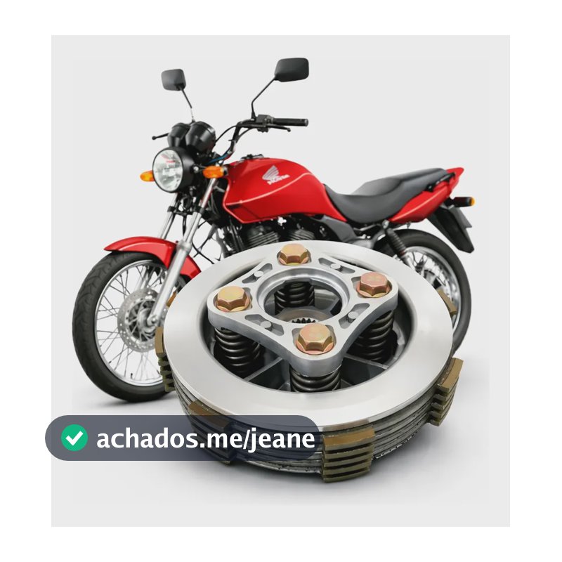 Kit Embreagem Completo Moto Titan 150 Cg Fan 125 Bros Nxr160