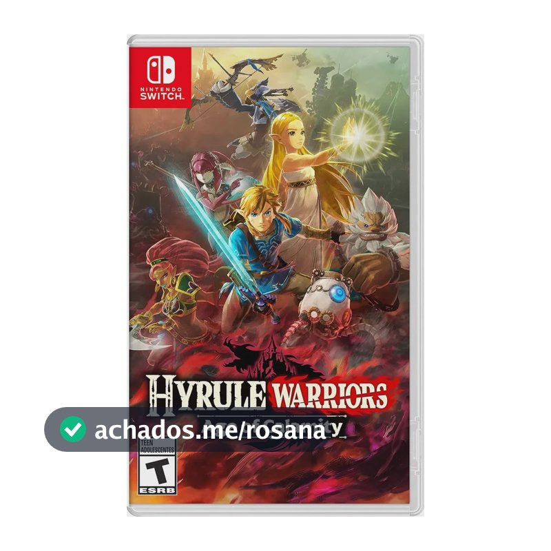 Hyrule Warriors Age Of Calamity Switch Midia Fisica