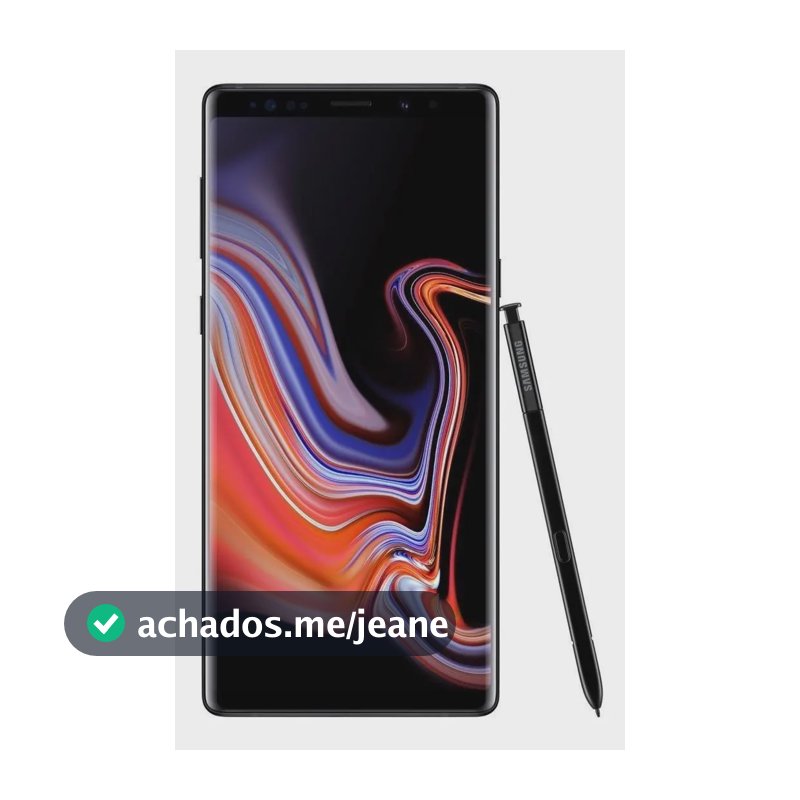 Samsung Galaxy Note9 Dual SIM 128 GB midnight black 6 GB RAM (Novo com caixa aberta)