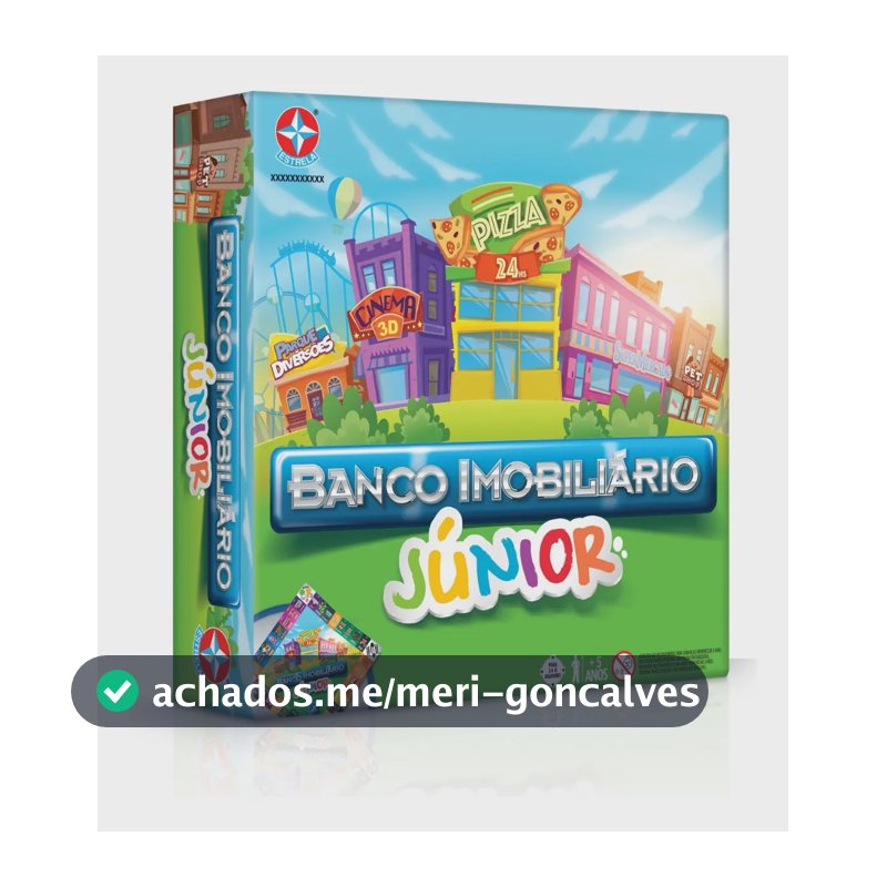Jogo Banco Imobiliário Júnior Estrela