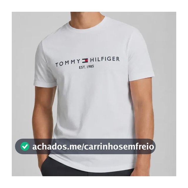 Camiseta Tommy Hilfiger 1985 Masculina Algodão