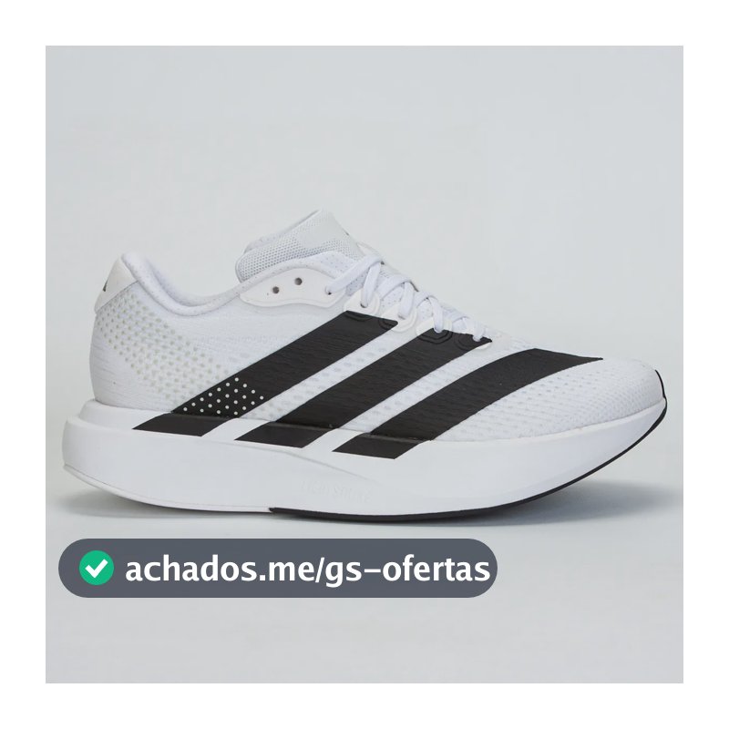 Tênis adidas Adizero Pacer Feminino Corrida Branco/preto Liso 37 Br
