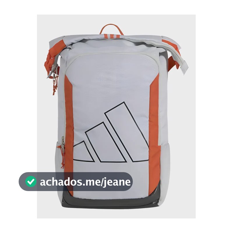 Mochila Raqueteira adidas Multigame 3.3 Cinza Cinza/laranja