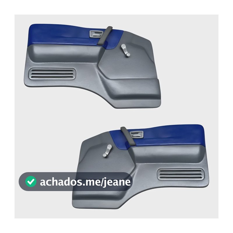 Kit Forro Porta Vw 8120 9150 13150 13180 26260 26310 - Azul