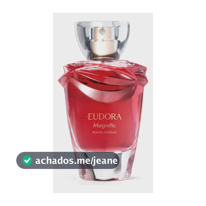 Colônia Magnific Rouge Camélia 75ml - Eudora
