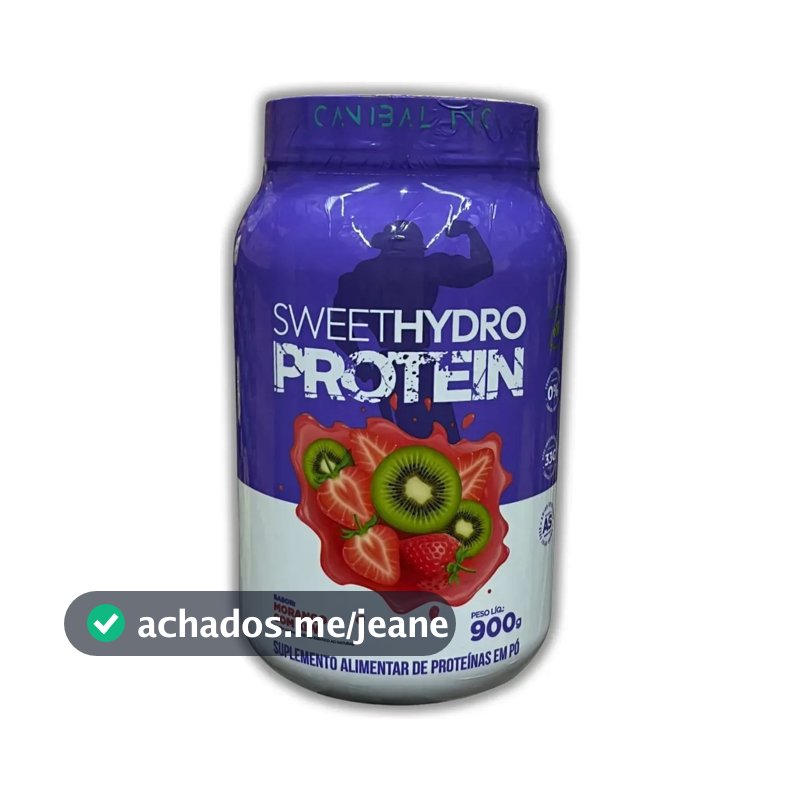 Sweet Hydro Morango Com Kiwi 900g - Canibal Inc Morango Com Kiwi