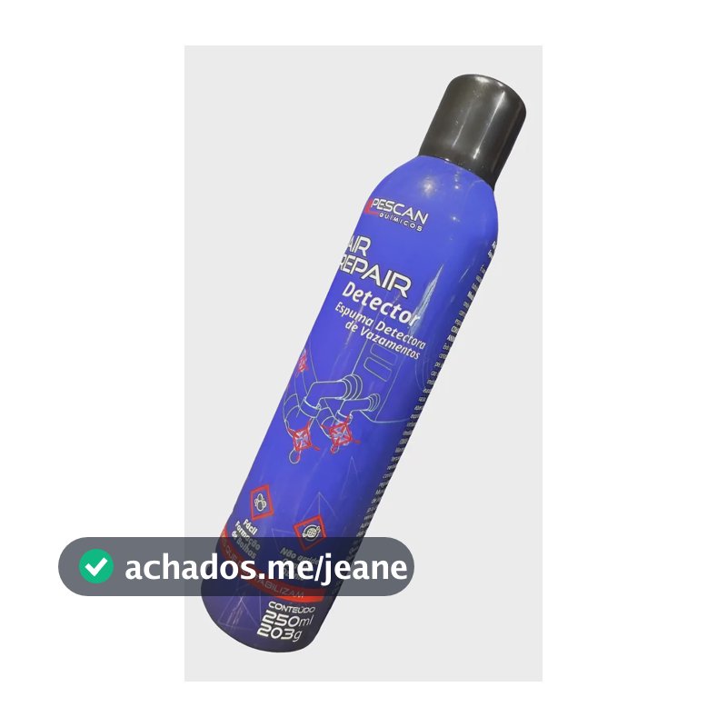 Detector Espuma Detectora Vazamentos Pescan 250ml Air Repair Branco