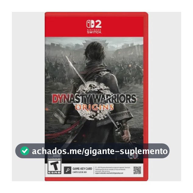 Jogo Dynasty Warriors Origins Switch 2