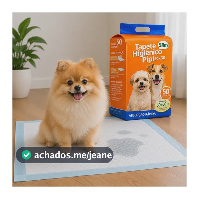 Tapete Higiênico Para Cães Gatos Pets Manta Absorvente 50 Unidades 50x60Cm Branco Fralda Pet Cachorro Camadas De Proteção Bloqueador De Odor Linha Premium Com Camadas De Proteção