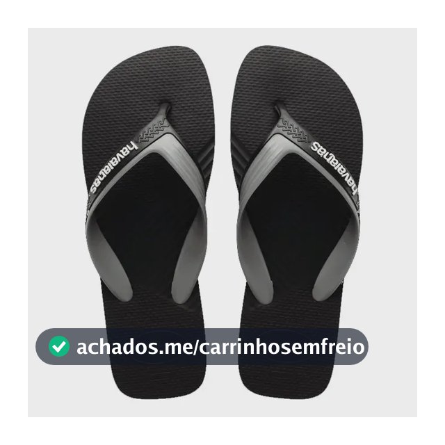 Chinelo Havaianas Dual Masculina