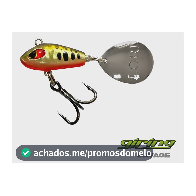 Isca Lori Girino 12g - Ferrinho / Spinner Cor Savage