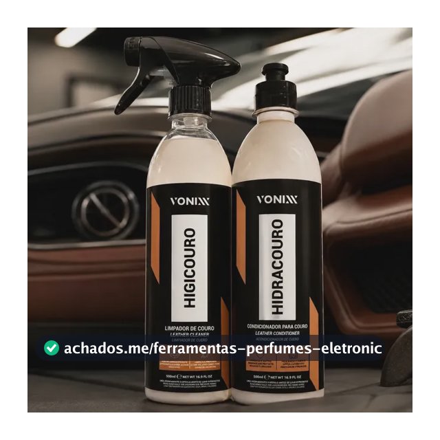 Kit Proteção Plasticos Couro Hidracouro Higicouro Vonixx