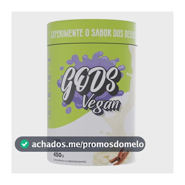 Whey Protein Gods Vegano Sem Gluten Canibal Inc 450g