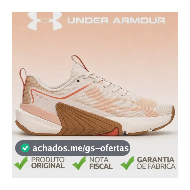 Tênis Feminino Under Armour Reps 3 Oferta Crossfit Original