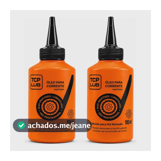 Par Óleo Lubrificante Graxa Corrente De Moto E Motocicletas