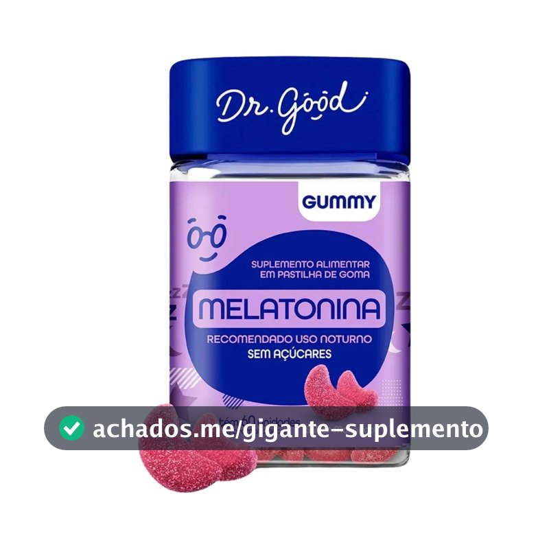 Dr Good Melatonina Fini Melatonina em Gomas