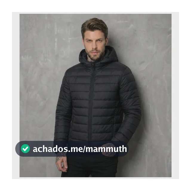 Jaqueta Puffer De Frio  Blusa Impermeável Inverno Intenso