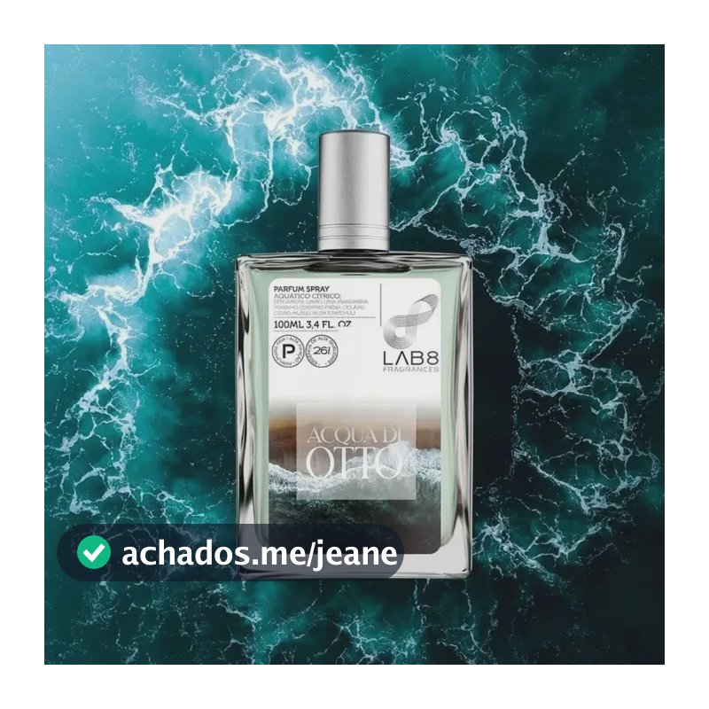Perfume Masculino Lab 8 Fragrance Acqua Di Otto Eau de Parfum 100ml