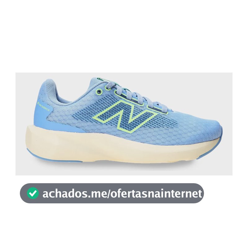 Tênis Esportivo Feminino 413v3 New Balance Azul-claro Liso 37 Br