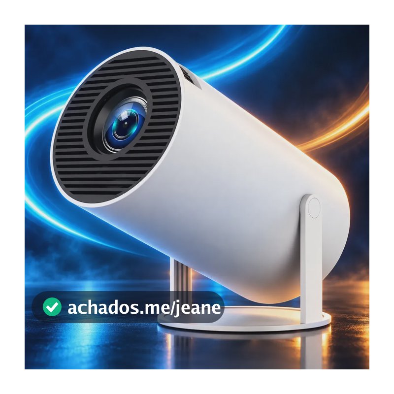 Projetor Portátil 4k Hy300 Tela Até 200 Polegadas Full Hd Branco 127/220v