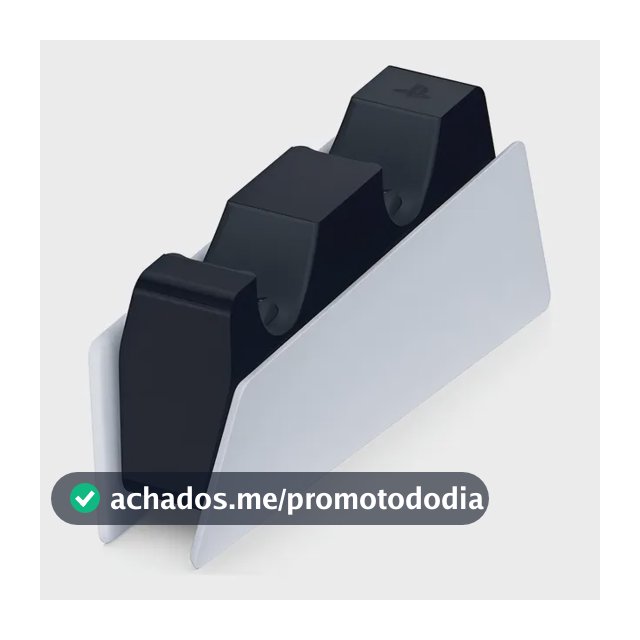 Base de Carregamento PlayStation DualSense para 2 Controles – Branco