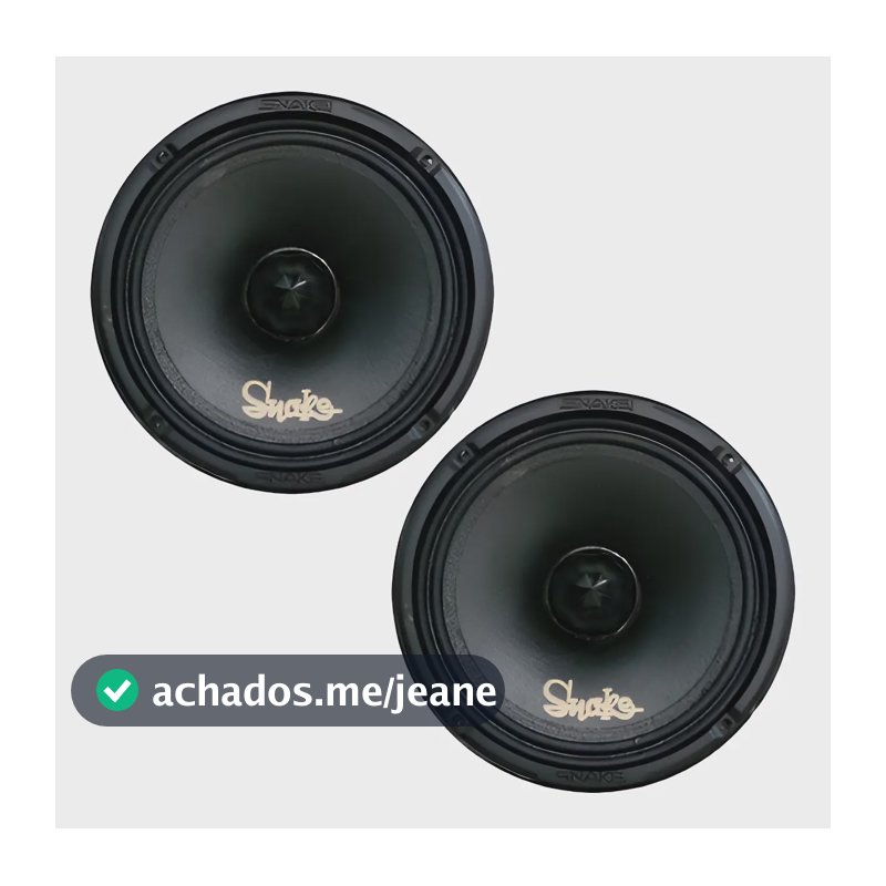 Par Woofer Snake 6  Esv260 260w  Preto