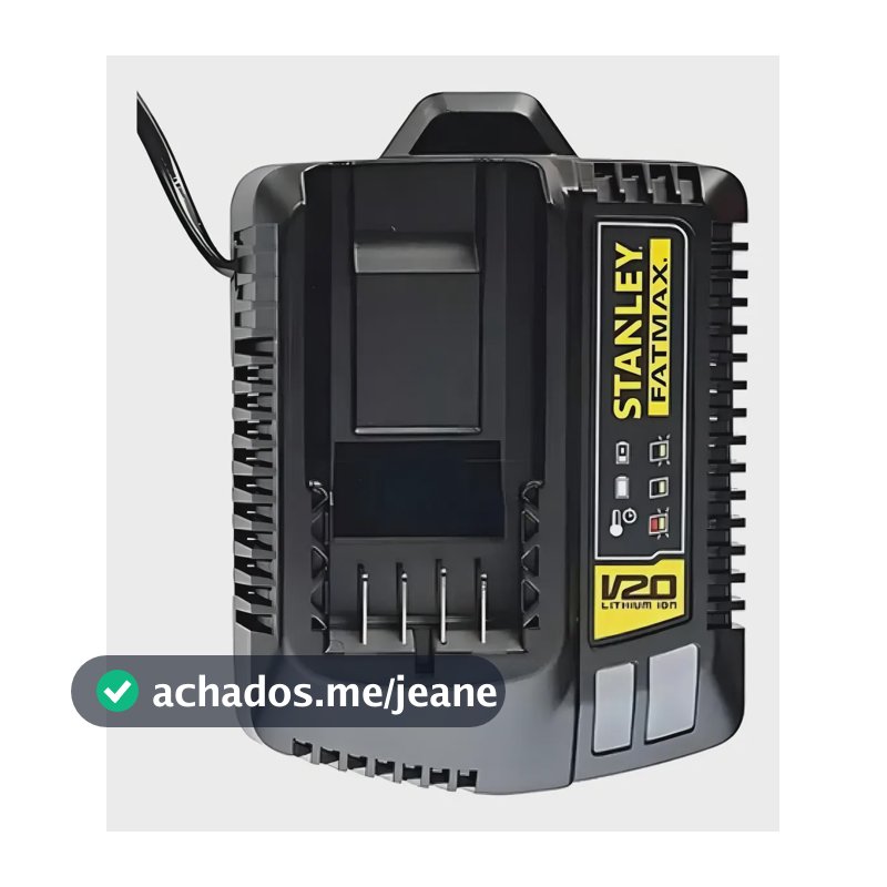 Carregador De Bateria 20v 2ah Stanley 127/220v Sc200-br