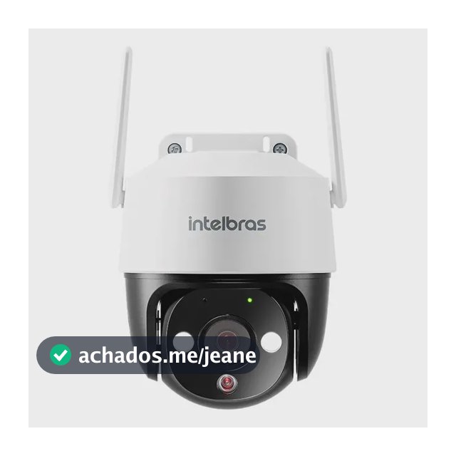 Câmera Inteligente Im7 + 3mp De Resolução Branca Intelbras