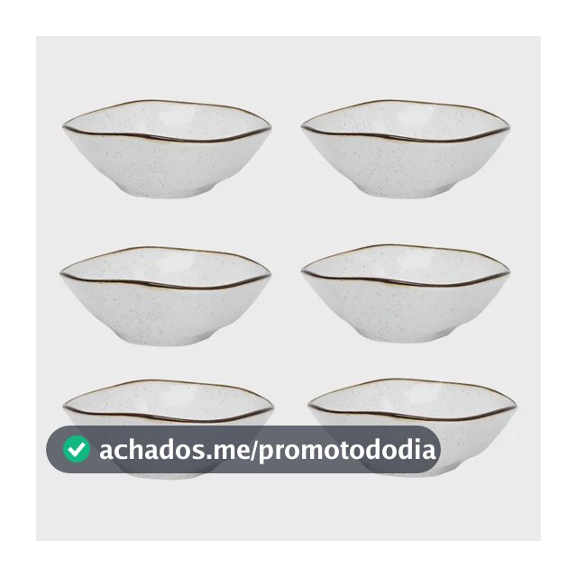 Jogo De 6 Tigelas 500ml Oxford Ryo Maresia