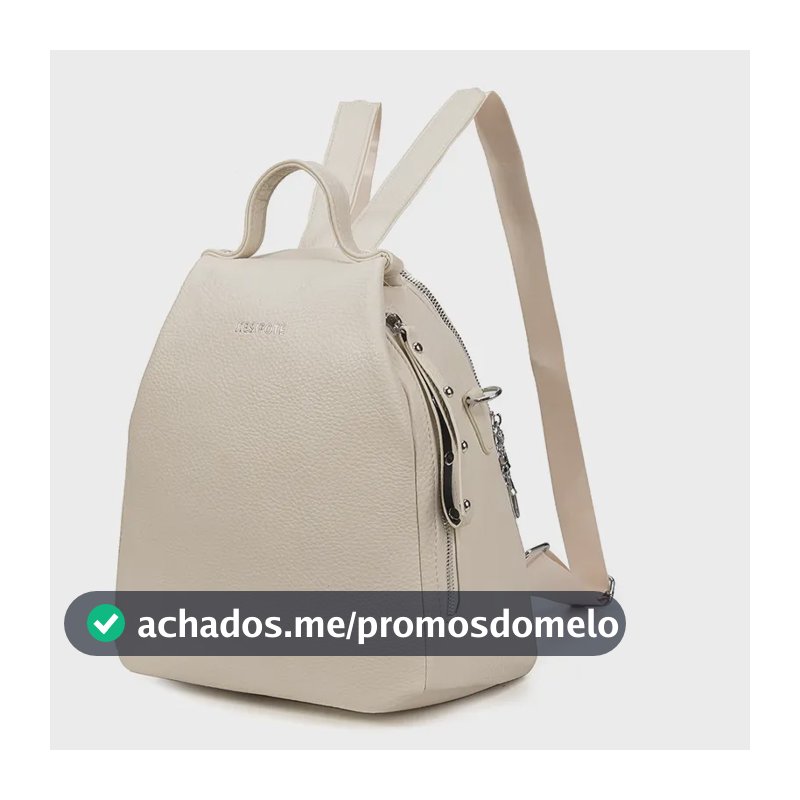 Duravel Mochila Feminina Para Deslocamento, Viagem E Saida branco