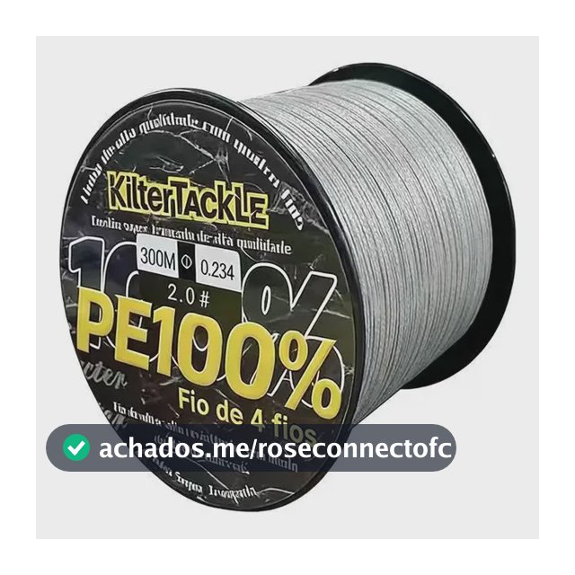 Linha De Pesca Multifilamento 500m Pe 4 Fios Super Forte X4
