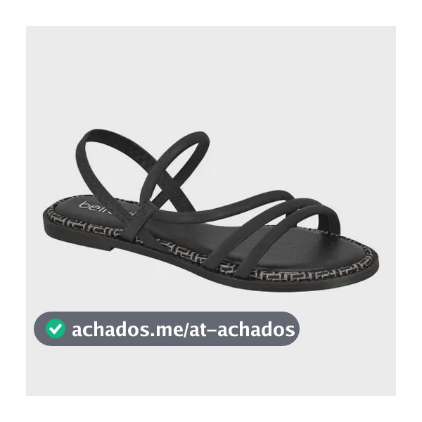 Sandália Feminina Moda Casual Calce Fácil Conforto Original