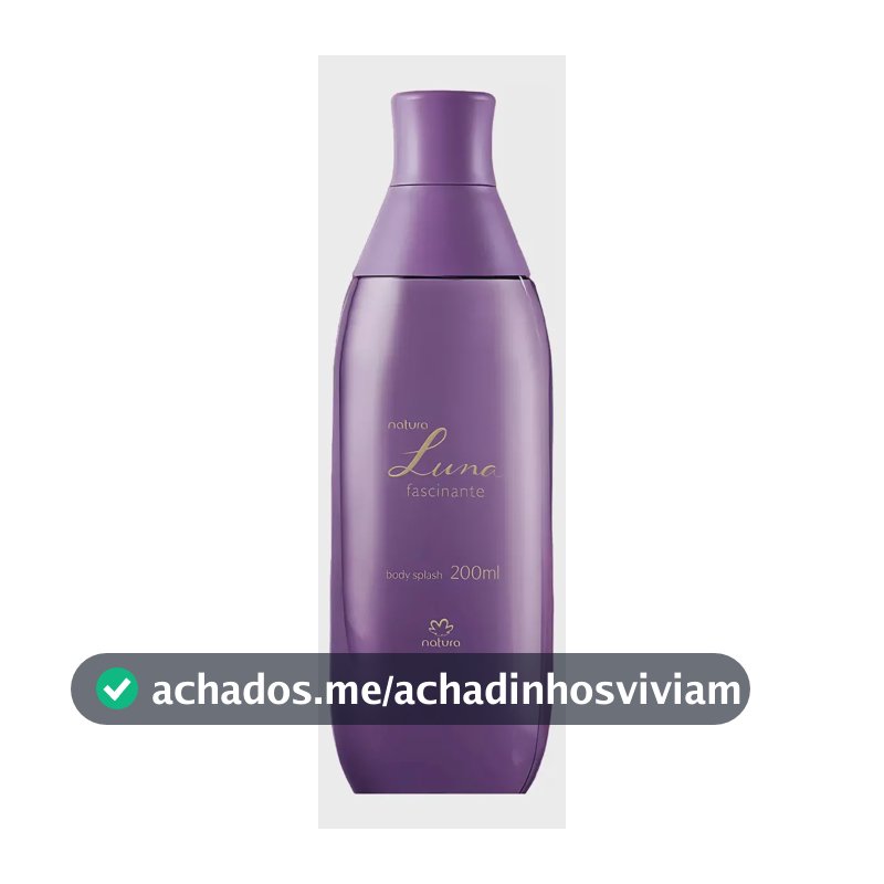 Body Splash Natura Luna Fascinante 200 Ml