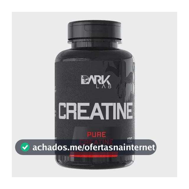 Creatina Dark Lab Premium em cápsula Sem sabor de 120 un