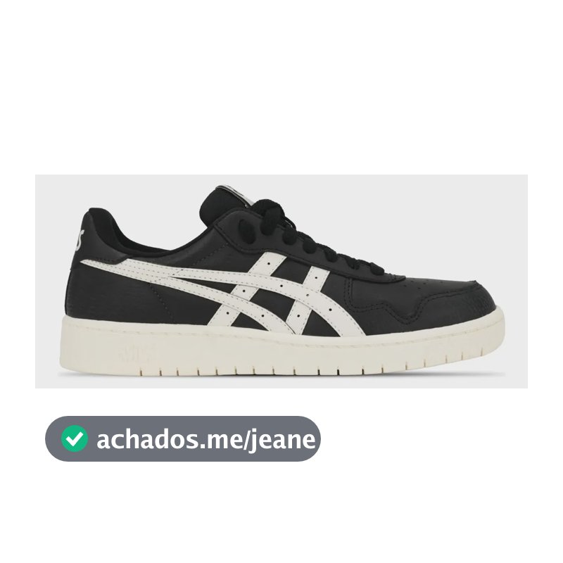 Tênis Feminino Japan S Asics Preto Lisa 35 Br