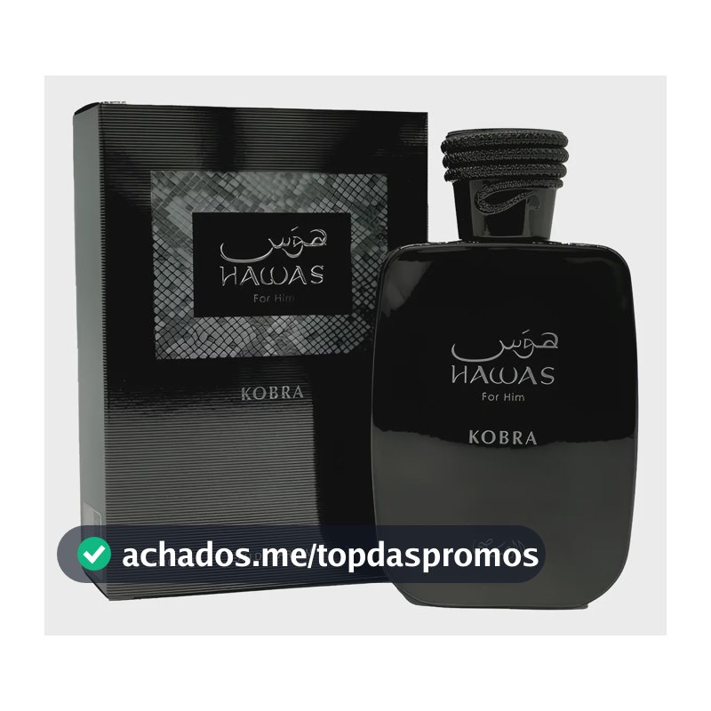 Perfume Hawas Kobra Rasasi Masculino Edp 100ml
