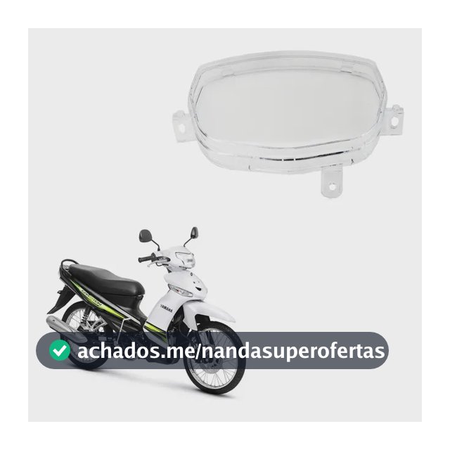 Lente Painel Crypton 115 2010 2011 2012 2013 2014 2015 2016