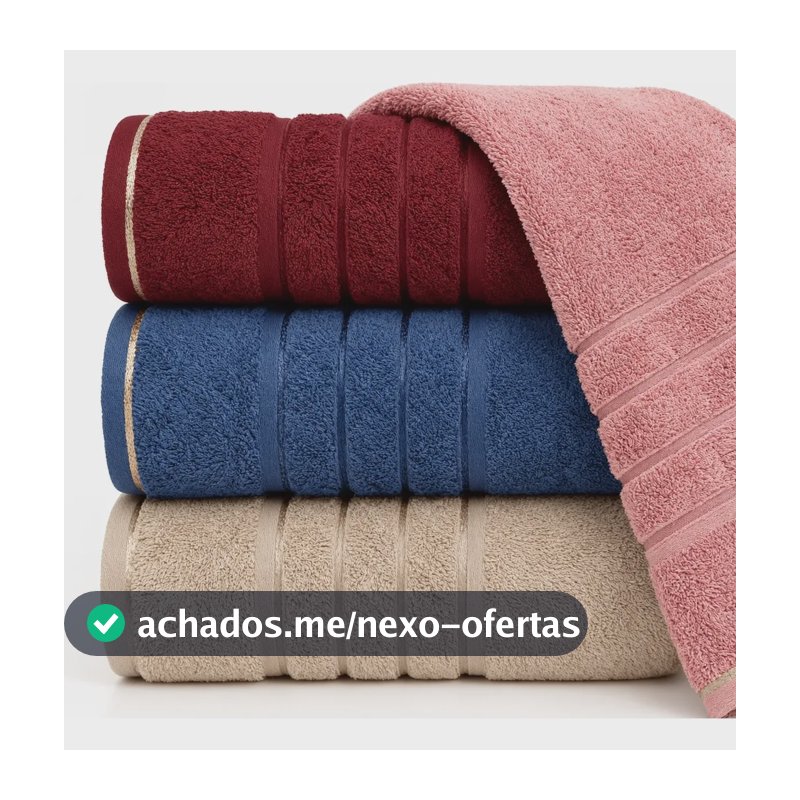 Kit 3 Toalhas De Banho Gigante Luxo 70x1,40 Grossa Atacado Multicolorido
