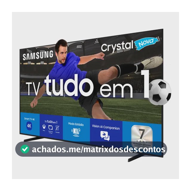 Smart Tv U8600f Crystal Uhd 4k 50 2025 Preto Samsung