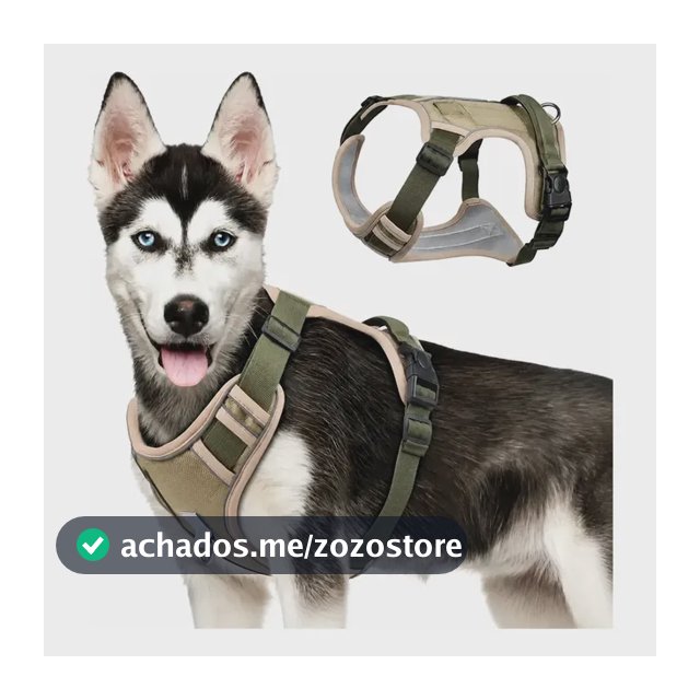 Coleira Peitoral Para Cães Porte Médio E Grande