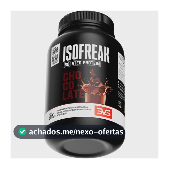 Whey Isolado Isofreak 900g Sabor: Chocolate - Fórmula Avançada Com 23g De Proteína Por Dose