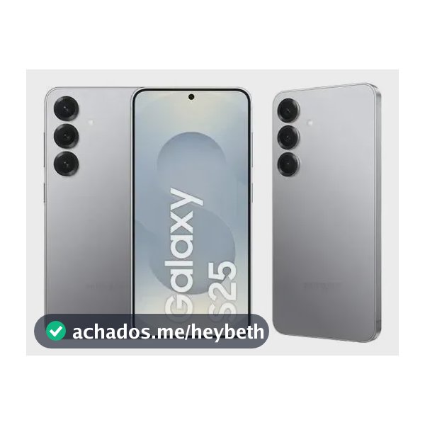 Samsung Galaxy S25 5G, 256GB, 12GB, Câmera Tripla - Prata