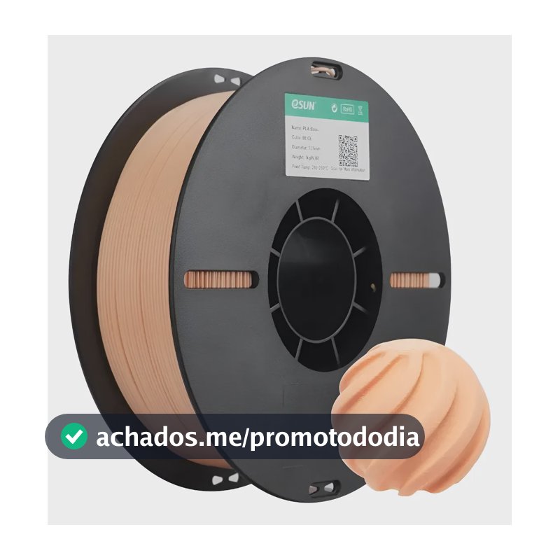 Filamento 3d Esun Pla Basic 1kg - Varias Cores Bege