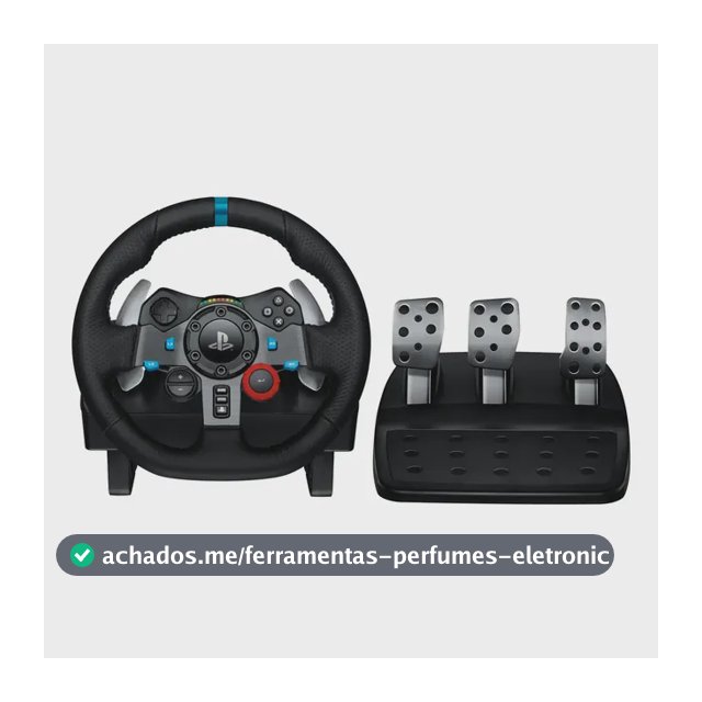 Volante Gamer Logitech G29 Driving Force para PlayStation e PC