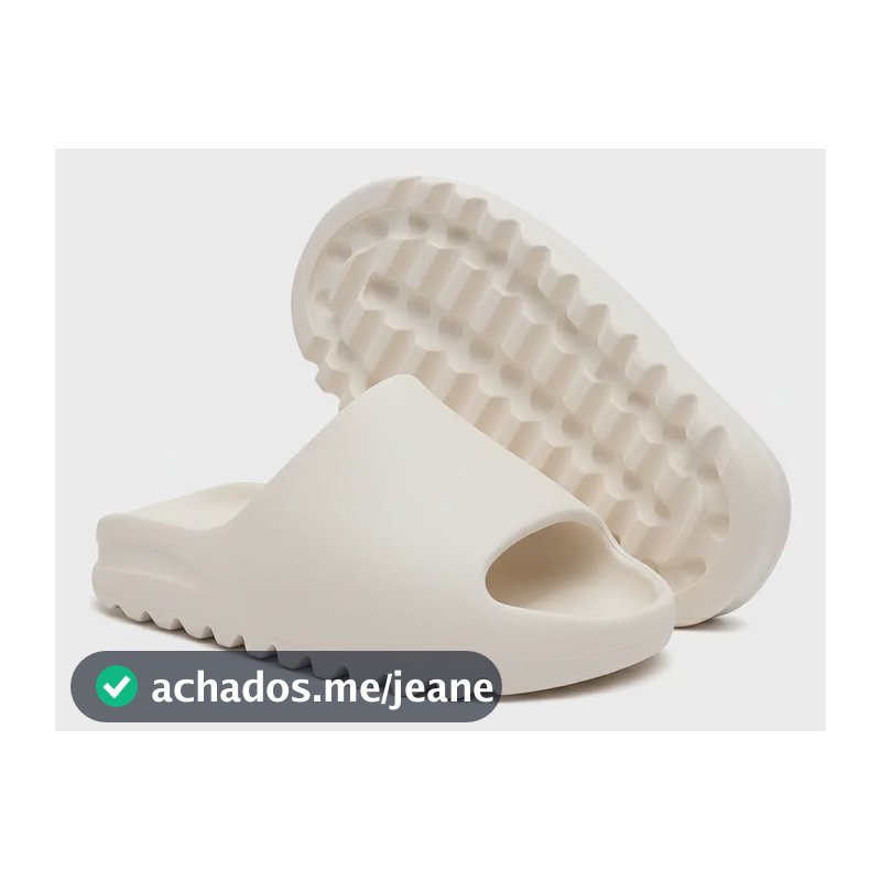 Chinelo Slide Nuvem Ortopédico Leve Confortável Unissex Branco 34/35